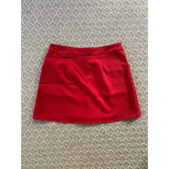 Vintage 90s Red Miniskirt - Picture 6 of 6